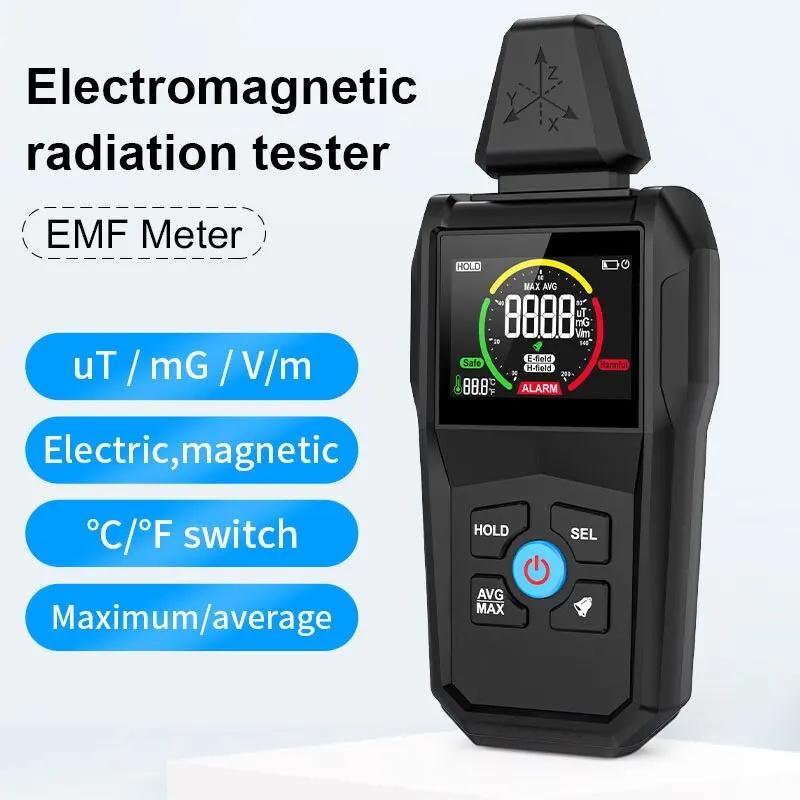 EMF01 Высокоточный детектор электромагнитного излучения, прибор для измерения электромагнитного излучения, бытовой, 1 шт.